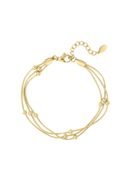 TIME LESS BOLLETJES ARMBAND