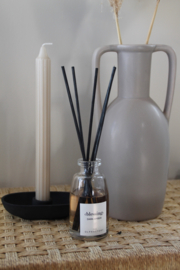 GROOVED  CANDLES BEIGE