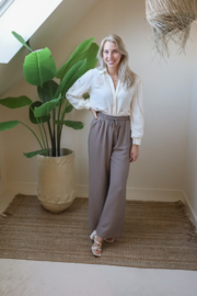 TAUPE WIDE LEG