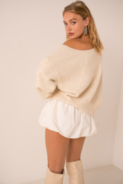 NOÉ OFF SHOULDER TRUI