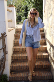 BIBI STRIPE BLOUSE