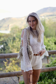 CHARLIE LACE TOP