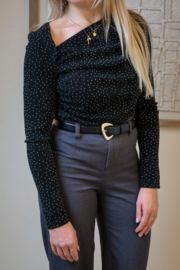 ASYMMETRIC SPARKLE TOP