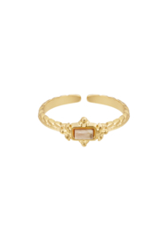VINTAGE RECHTHOEK RING