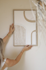 PAPER ART SCHILDERIJ