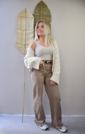 NOVA WIDE LEG BEIGE