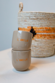 L'AMOUR COFFEE MOK