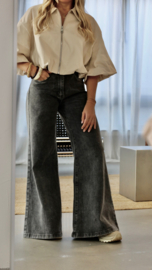 THE PERFECT WIDE LEG GREY