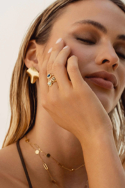 BOHM PARIS LUNATUS RING BEIGE