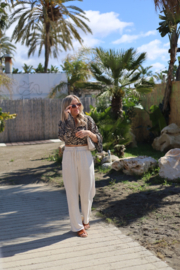 BOHEMIAN GOLDEN WRAP TOP
