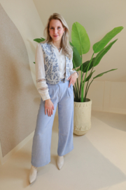 SPRING LOVER WIDE LEG BLUE