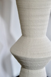 KERAMIEKEN BEIGE GROTE VAAS
