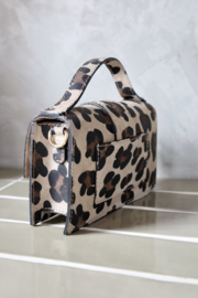 SUEDE PANTER TASJE