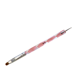 Gelpenseel Synthetisch + dottingtool