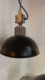 Industriële lamp  doorsnede 33 cm antraciet