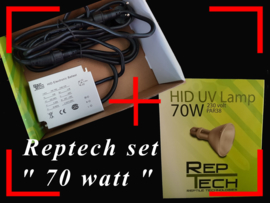 Reptech 70 watt SETPRIJS