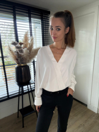 Lorense vj26 Balera blouse  beige/white