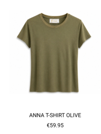 Anna t- shirt olive