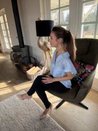 Lorense Blona blouse blauw