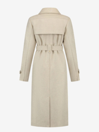 Nikkie Elgin Trench Coat Cream