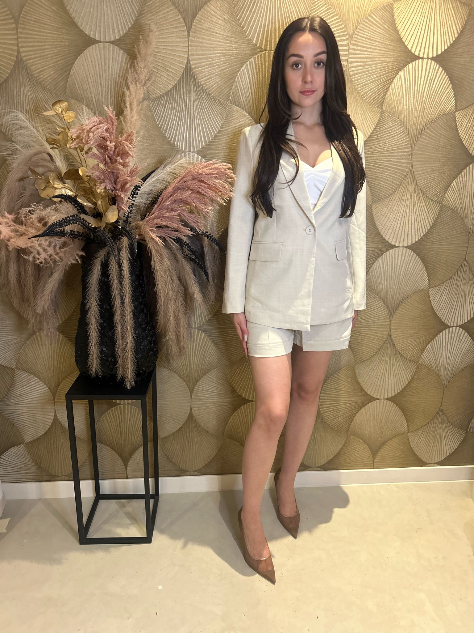 Lulu short beige