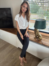 Lorense vj26 Blone blouse wit