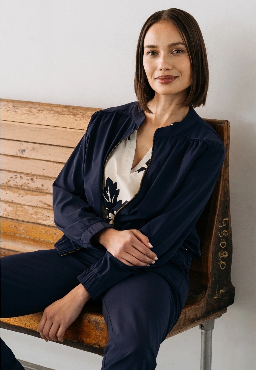 Maicazz Shanghai-jacket navy