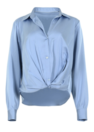 Maicazz Pacey-blouse faded blue