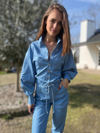 Maicazz Scarlet-blouse jeans blue