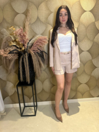 Angelina blazer rose