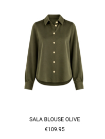 Sala blouse olive