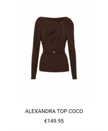 Alexandra top coco