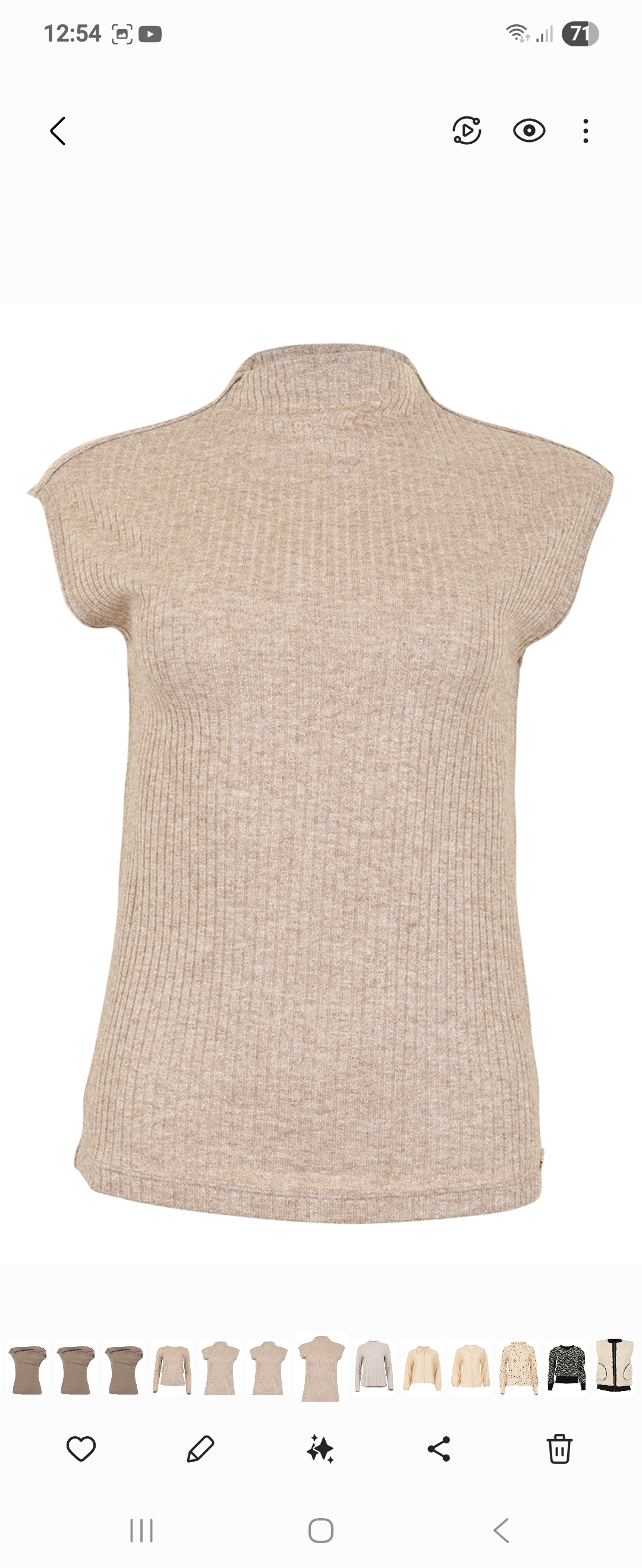 Maicazz Pien top sand -gold