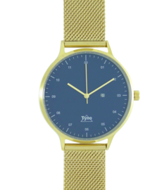 Tyno classic Goud blauw 201-009 mesh