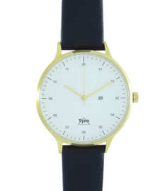 Tyno classic Goud wit 201-007 zwart