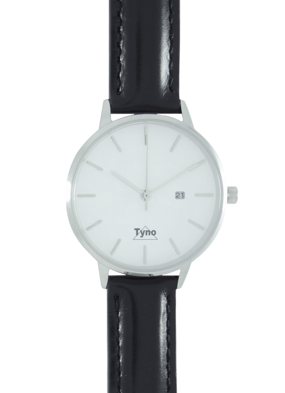 Tyno classic zilver wit 101-001 zwart