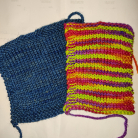 KNITMAS Pakket 3; Blauwtje In Het Paradijs