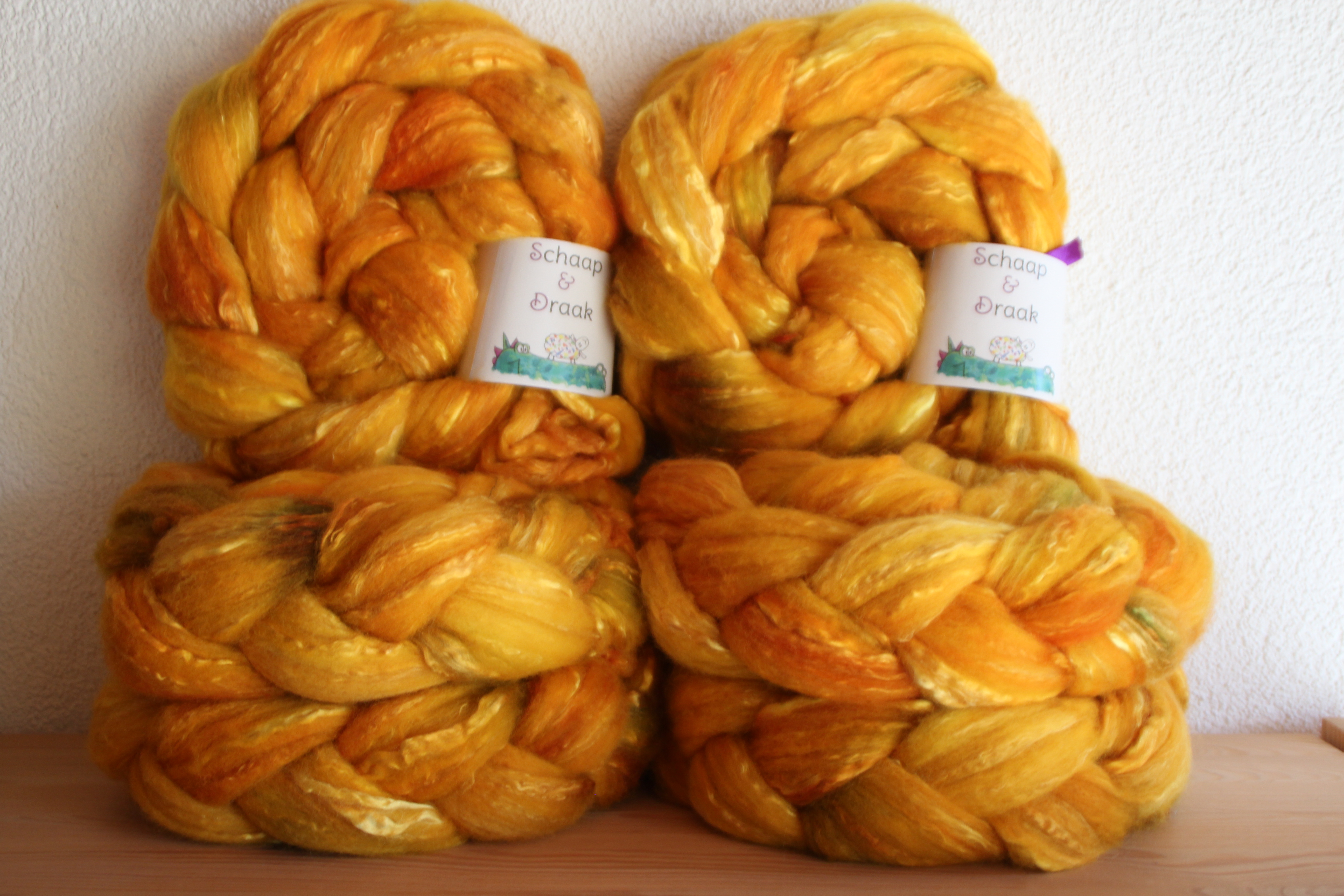 Merino/Silk combed top