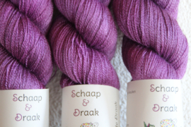 Zijde Draak - Diep Paars