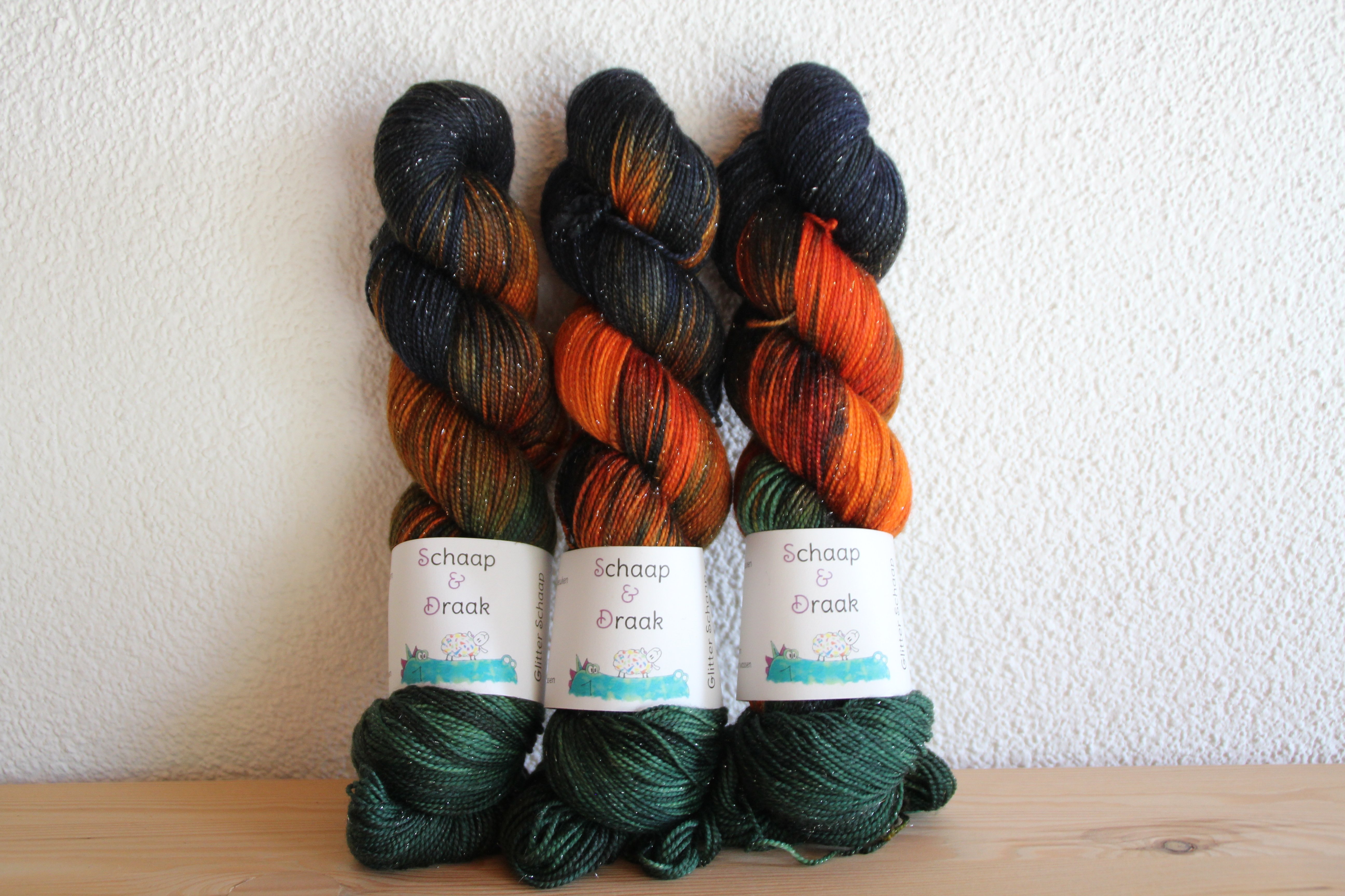 Glitter Schaap - HerfstKleuren
