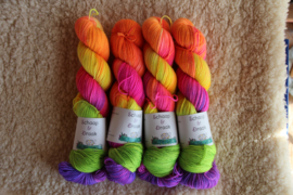 Glitter Schaap - Rondje Fluo