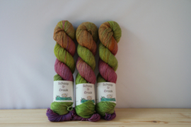Merino/Yak/Zijde - Rondje Fluo