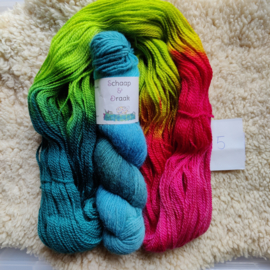 KNITMAS Pakket 4; ZeeGroen + GoudLokje