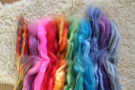 Kleurenset Merino lontwol