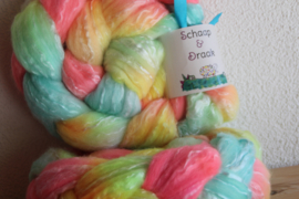 Merino/Zijde - Zachte Fluo's