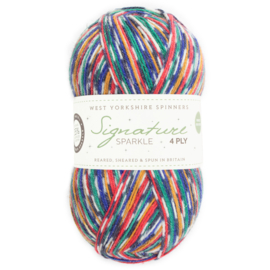 West Yorkshire Spinners Signature Sparkle 4ply Christmas Collection - Nutcracker