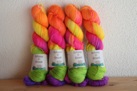 Glitter Schaap - Rondje Fluo