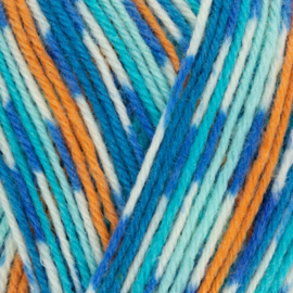 West Yorkshire Spinners Signature 4ply Country Birds Range - Kingfisher