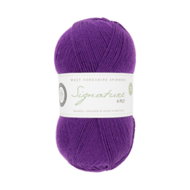 West Yorkshire Spinners Signature 4ply  - Amethyst