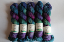 Merino/Yak/Zijde - Lente PauwVogel